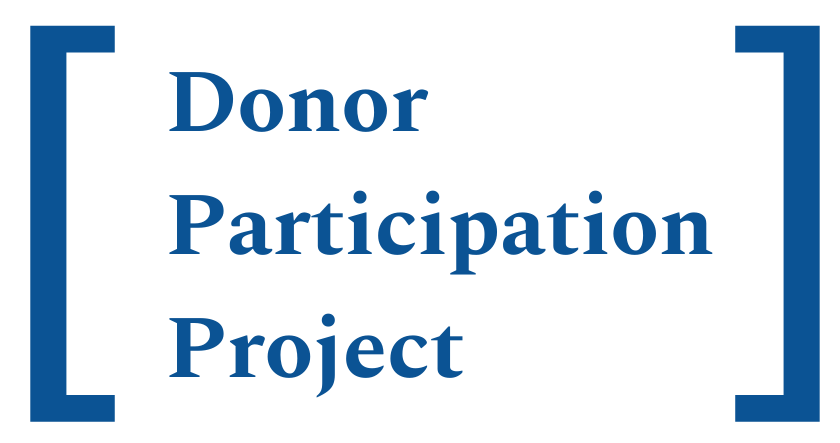 Donor Participation Project
